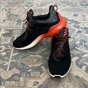 adidas Black and Orange Athletic Shoes
